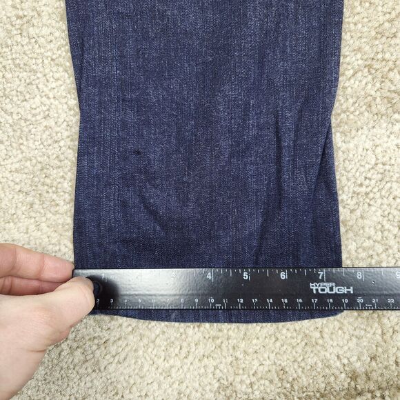 Citizens Of Humanity Dark Blue Straight Leg Jeans - Picture 14 of 15